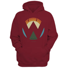 Wisco Disappearing W logo Hoodie