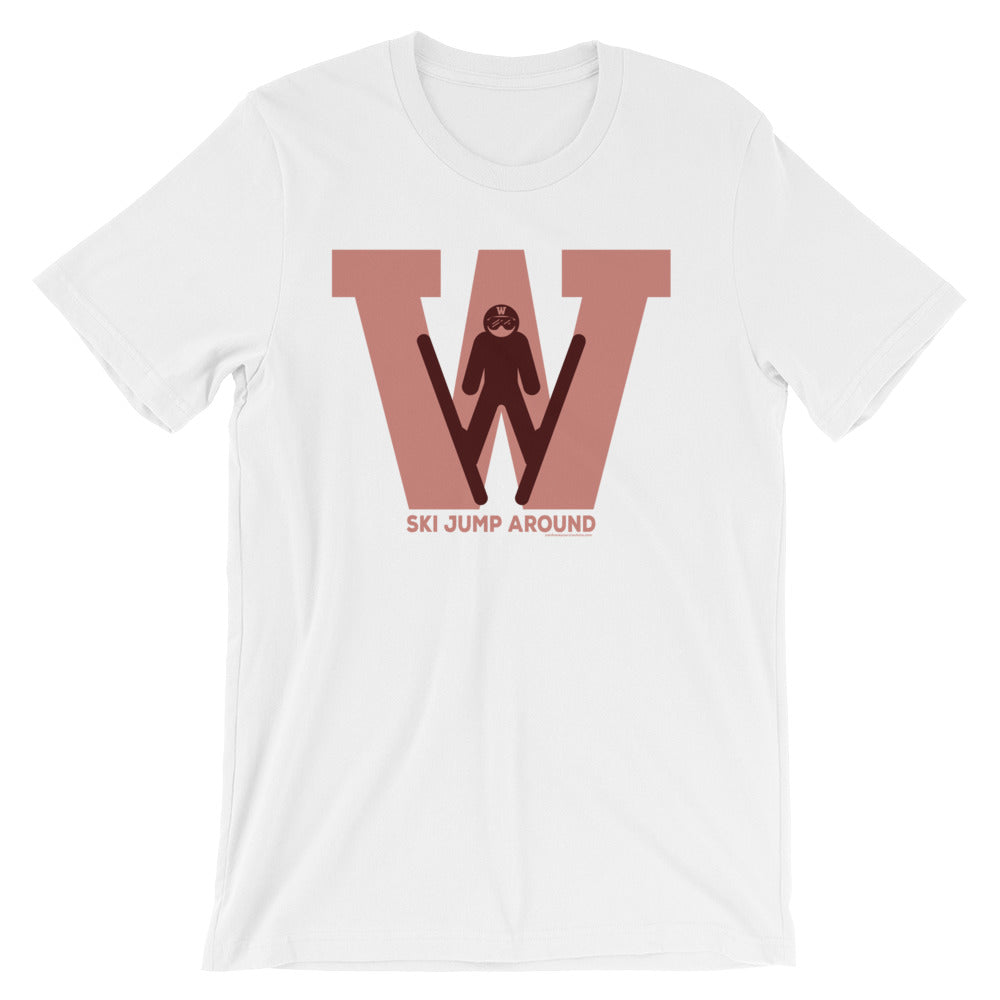SKI JUMP AROUND Unisex T-Shirt
