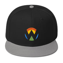 Wisco Flat Brimmed Snapback Hat