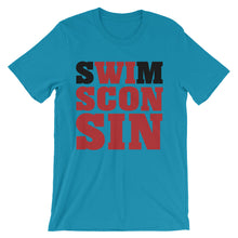 Swimsconsin Unisex short sleeve t-shirt