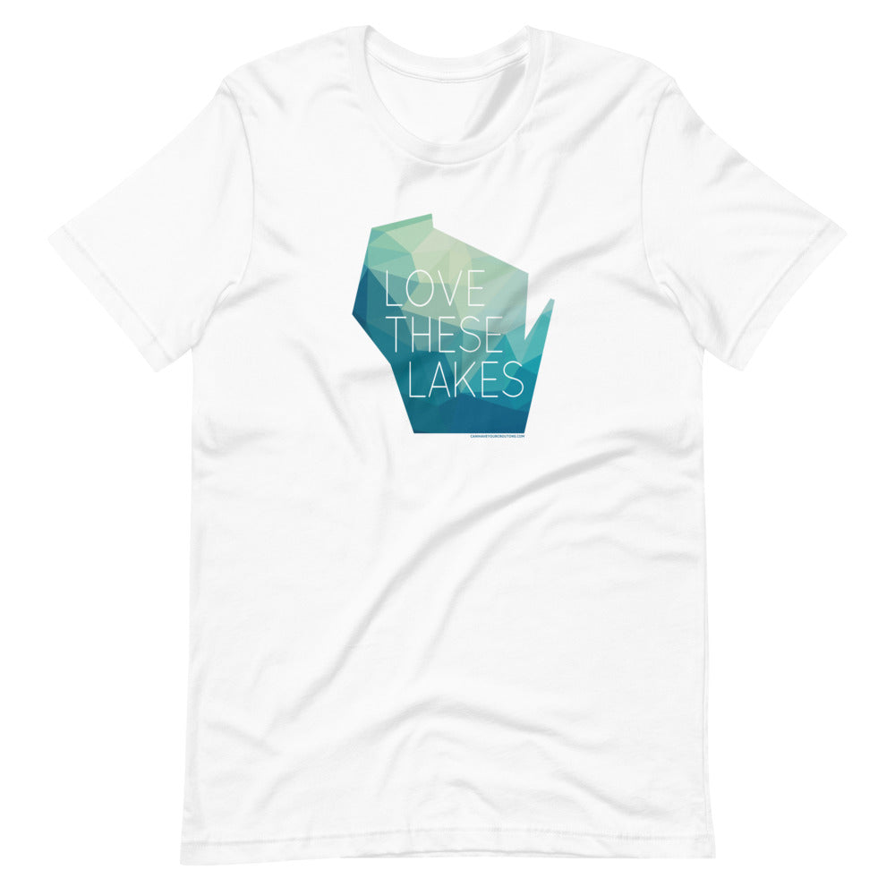 Love These Lakes Short-Sleeve Unisex Tee