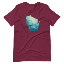 Love These Lakes Short-Sleeve Unisex Tee