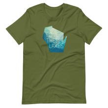 Love These Lakes Short-Sleeve Unisex Tee