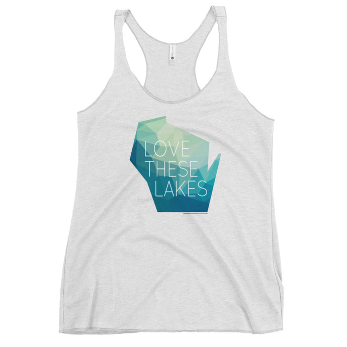 Love These Lakes Women's Racerback Tank