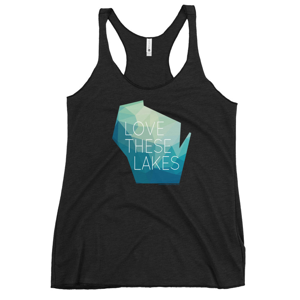 Love These Lakes Women's Racerback Tank