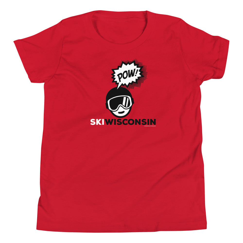 POW Ski Wisconsin Kids Shirt