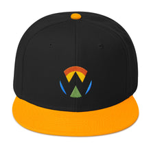 Wisco Flat Brimmed Snapback Hat