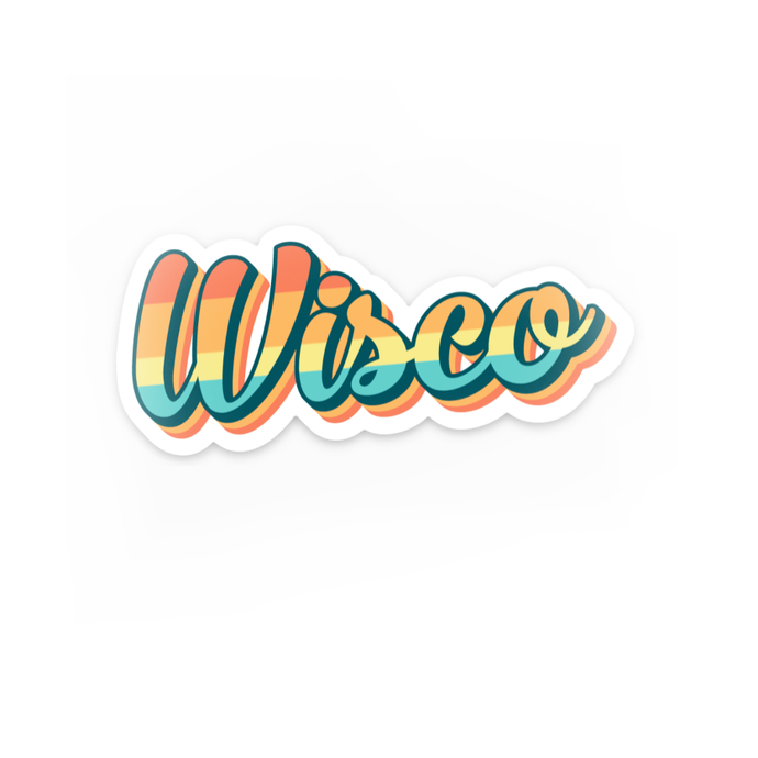 Surfy Wisco Sticker FREE SHIPPING